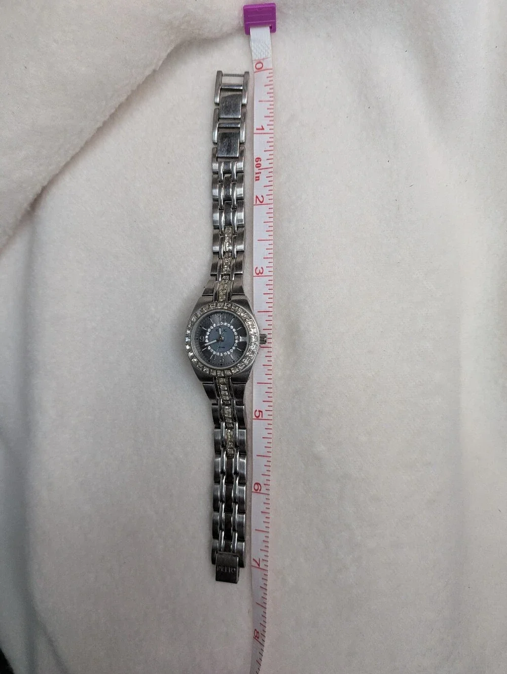 Relic Wet Silver Tone Crystal Accent Watch ZR11774 7